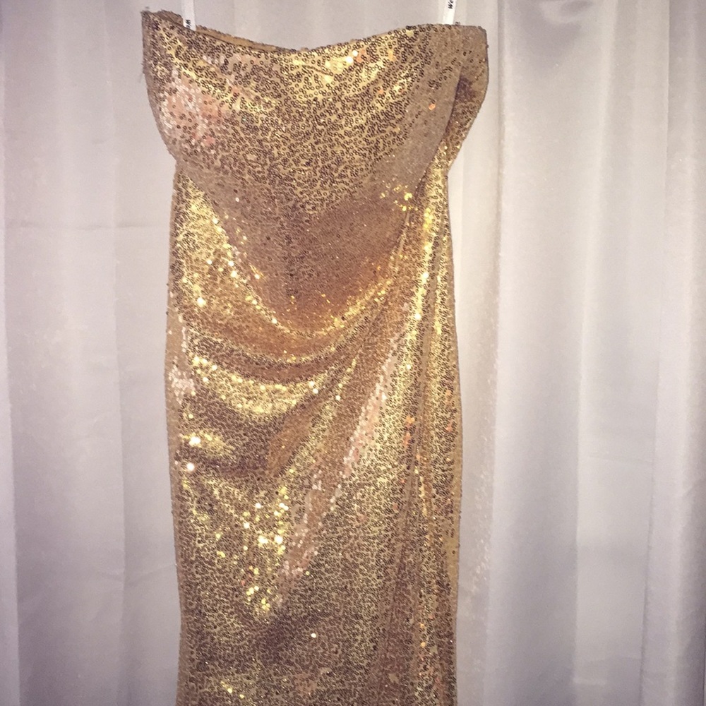 Gold Dress